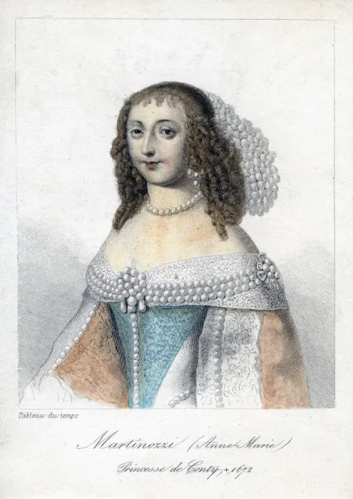 Framed Print : Anne Marie Martinozzi, 17th century Italian-born French aristocrat Framed Print : Anne Marie Martinozzi, 17th century Italian-born French aristocrat