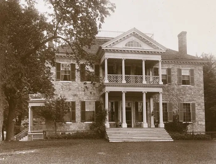 Framed Print : Annefield, Berryville vicinity, Clarke County, Virginia, c1929. Creator: Frances Benjamin Johnston Framed Print : Annefield, Berryville vicinity, Clarke County, Virginia, c1929. Creator: Frances Benjamin Johnston