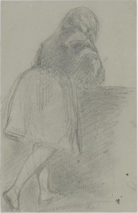 Framed Print : Annie, 1858-1859. Creator: James Abbott McNeill Whistler Framed Print : Annie, 1858-1859. Creator: James Abbott McNeill Whistler
