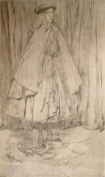 Annie Haden, 1860, (1904). Artist: James Abbott McNeill Whistler