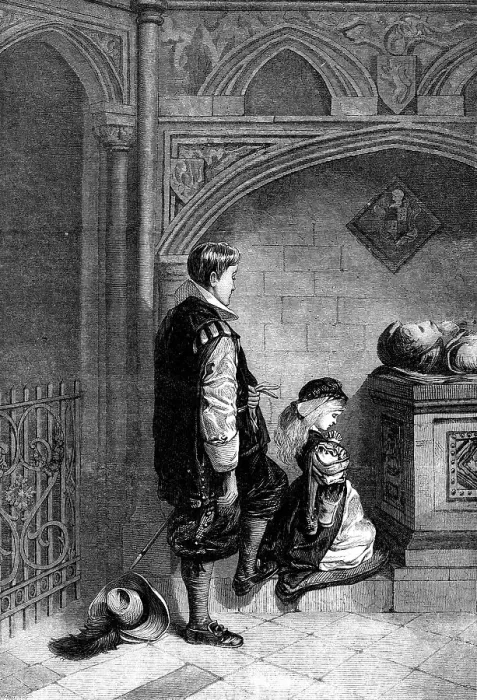 Framed Print : The Anniversary, by F. Huard, in the French Gallery, 1871. Creator: William Hollidge Framed Print : The Anniversary, by F. Huard, in the French Gallery, 1871. Creator: William Hollidge