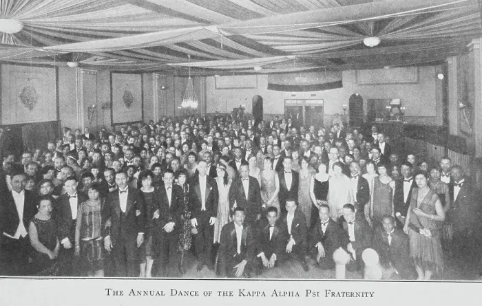 Framed Print : The Annual Dance of the Kappa Alpha Psi Fraternity, 1927. Creators: Addison N. Scurlock, Unknown Framed Print : The Annual Dance of the Kappa Alpha Psi Fraternity, 1927. Creators: Addison N. Scurlock, Unknown