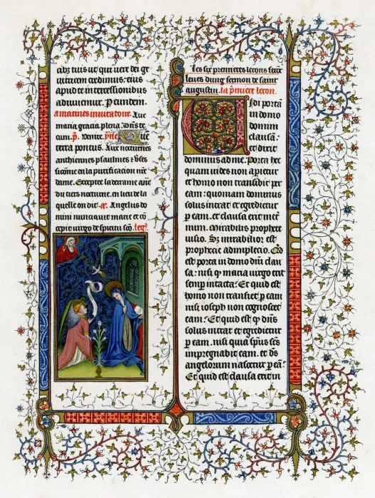 Framed Print : The Annunciation, 1413-1419
