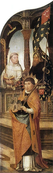 Annunciation, 1516-1517. Artist: Jean Bellegambe