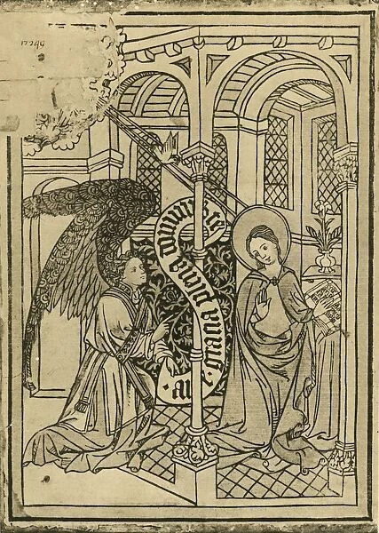 The Annunciation, 1915. Creator: Unknown