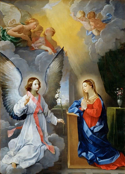 The Annunciation. Artist: Reni, Guido (1575-1642)