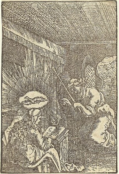 The Annunciation, c. 1513. Creator: Albrecht Altdorfer