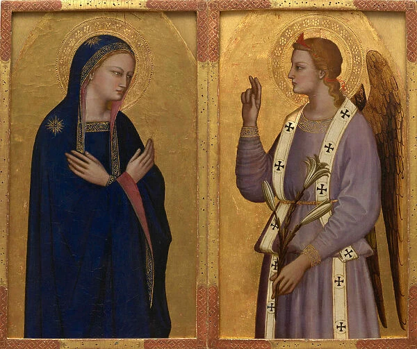 The Annunciation, ca 1350. Creator: Nardo di Cione (active ca 1346-1365)