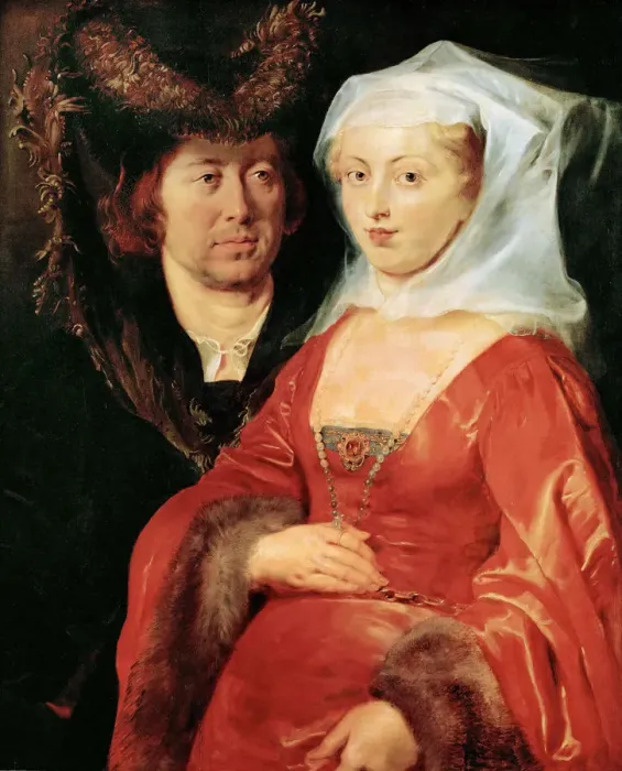 Framed Print : Ansegisus and Saint Begga Framed Print : Ansegisus and Saint Begga