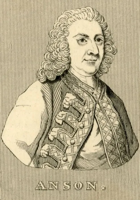 Framed Print : Anson, (1697-1762), 1830. Creator: Unknown Framed Print : Anson, (1697-1762), 1830. Creator: Unknown