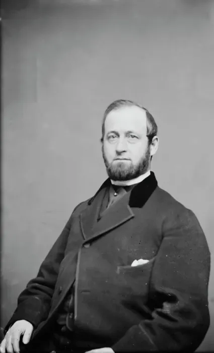 Framed Print : Anson Stager, between 1855 and 1865. Creator: Unknown Framed Print : Anson Stager, between 1855 and 1865. Creator: Unknown