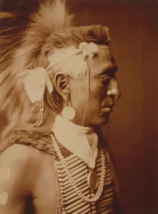 Framed Print : Antelope Cap, c1905. Creator: Edward Sheriff Curtis Framed Print : Antelope Cap, c1905. Creator: Edward Sheriff Curtis