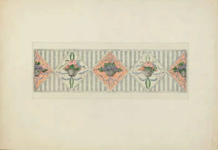 Framed Print : Antependium of Altar, 1939. Creator: Edward Jewett Framed Print : Antependium of Altar, 1939. Creator: Edward Jewett