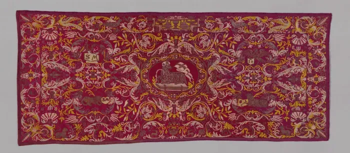 Framed Print : Antependium, Italy, 19th century. Creator: Unknown