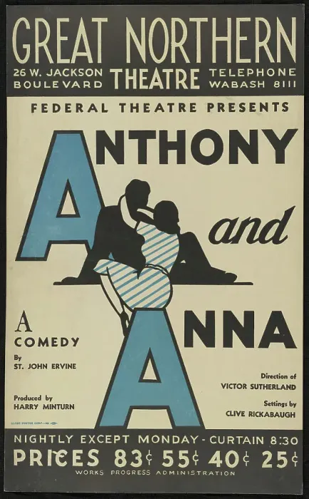 Framed Print : Anthony and Anna, Chicago, 1938. Creator: Unknown Framed Print : Anthony and Anna, Chicago, 1938. Creator: Unknown