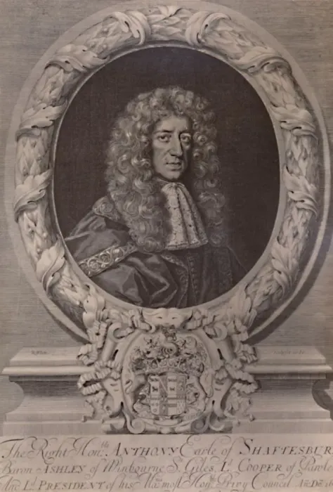Framed Print : Anthony Ashley Cooper, 1st Earl of Shaftesbury, English statesman, c1680 (1894). Artist: Robert White Framed Print : Anthony Ashley Cooper, 1st Earl of Shaftesbury, English statesman, c1680 (1894). Artist: Robert White