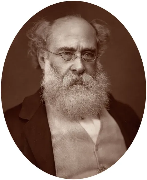 Framed Print : Anthony Trollope, writer, 1878. Artist: Lock & Whitfield