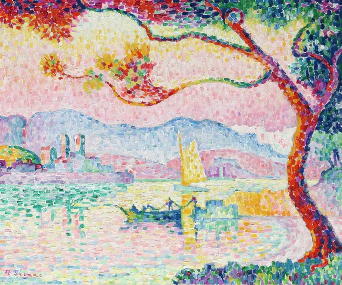 Framed Print : Antibes, c1880-1930. Creator: Paul Signac Framed Print : Antibes, c1880-1930. Creator: Paul Signac