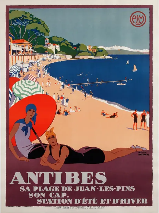 Framed Print : Antibes, ca 1928. Creator: Broders, Roger (1883-1953) Framed Print : Antibes, ca 1928. Creator: Broders, Roger (1883-1953)