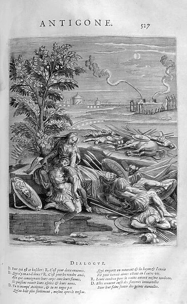 Antigone, 1615. Artist: Leonard Gaultier