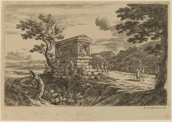 Framed Print : The Antique Sarcophagus. Creator: Unknown Framed Print : The Antique Sarcophagus. Creator: Unknown