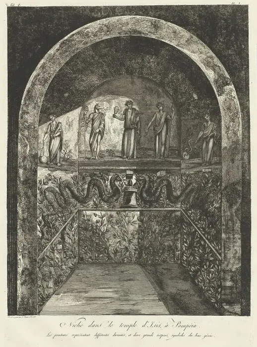 Framed Print : Antiquites de la Grande-Grece (volume I), published 1804. Creators: Francesco Piranesi, Giovanni Battista Piranesi Framed Print : Antiquites de la Grande-Grece (volume I), published 1804. Creators: Francesco Piranesi, Giovanni Battista Piranesi