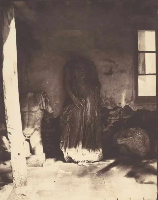 Framed Print : Antiquities in the Museum at Cherchell, Algeria, 1853-54. Creator: John Beasley Greene Framed Print : Antiquities in the Museum at Cherchell, Algeria, 1853-54. Creator: John Beasley Greene