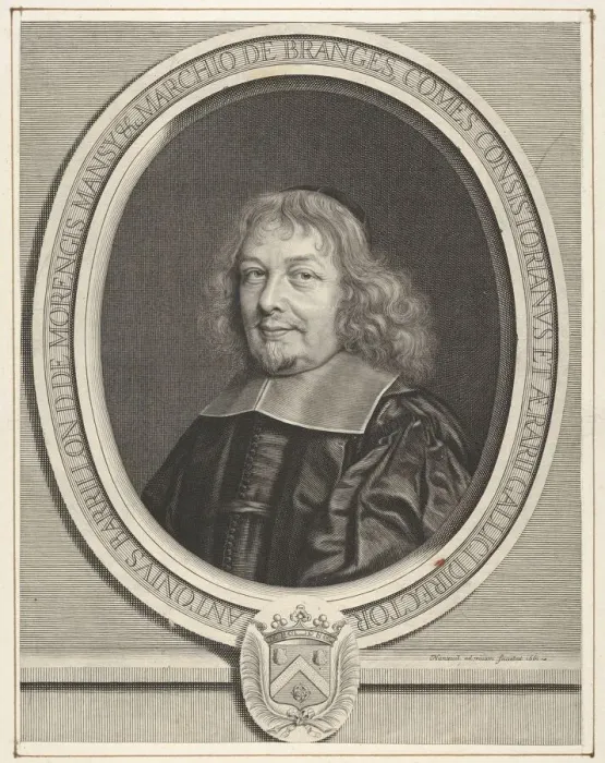 Framed Print : Antoine Barillon, 1661. Creator: Robert Nanteuil Framed Print : Antoine Barillon, 1661. Creator: Robert Nanteuil