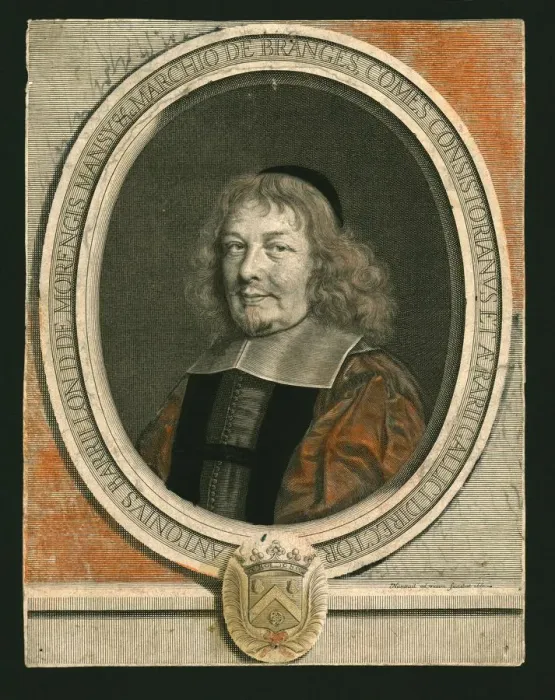 Framed Print : Antoine Barrillon de Morangis, c1661. Creator: Robert Nanteuil Framed Print : Antoine Barrillon de Morangis, c1661. Creator: Robert Nanteuil