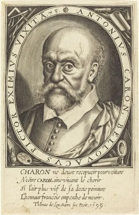 Framed Print : Antoine Caron, 1599. Creator: Thomas de Leu