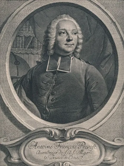 Framed Print : Antoine Francois Prevost, 1745. Creator: Georg Friedrich Schmidt Framed Print : Antoine Francois Prevost, 1745. Creator: Georg Friedrich Schmidt