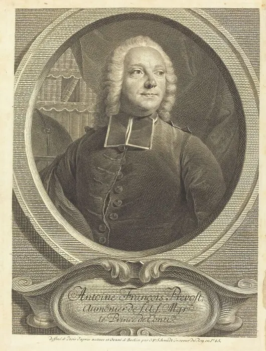 Framed Print : Antoine François Prevost, 1745. Creator: Georg Friedrich Schmidt Framed Print : Antoine François Prevost, 1745. Creator: Georg Friedrich Schmidt