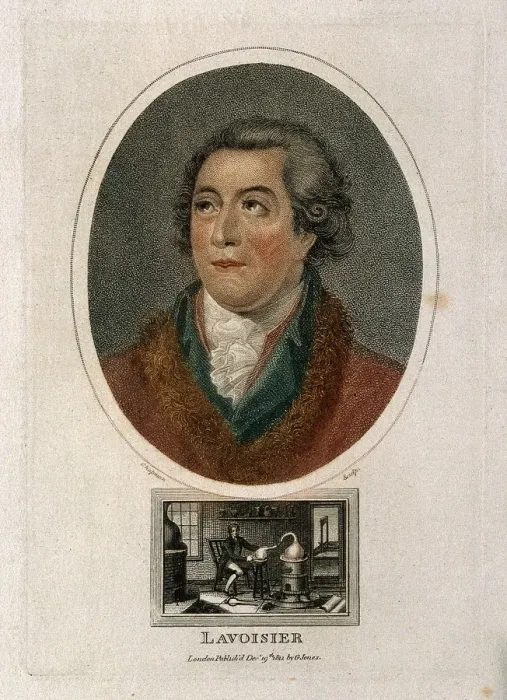Framed Print : Antoine-Laurent Lavoisier (1743-1794), 1812 Framed Print : Antoine-Laurent Lavoisier (1743-1794), 1812