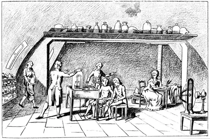 Framed Print : Antoine Laurent Lavoisier, 18th century French chemist, investigating respiration Framed Print : Antoine Laurent Lavoisier, 18th century French chemist, investigating respiration