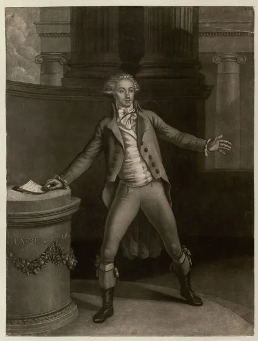 Framed Print : Antoine-Pierre-Joseph-Marie Barnave (1761-1793). Creator: Audebert Framed Print : Antoine-Pierre-Joseph-Marie Barnave (1761-1793). Creator: Audebert
