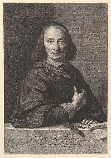 Antoine Vitre, typrographe du roi. Creator: Jean Morin
