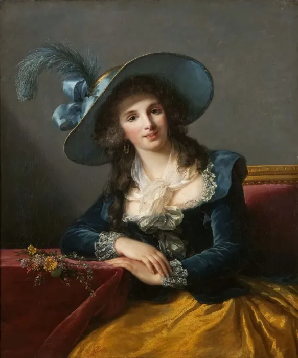 Framed Print : Antoinette Elisabeth Marie d Aguesseau, comtesse de Segur (1756-1828), 1785 Framed Print : Antoinette Elisabeth Marie d Aguesseau, comtesse de Segur (1756-1828), 1785