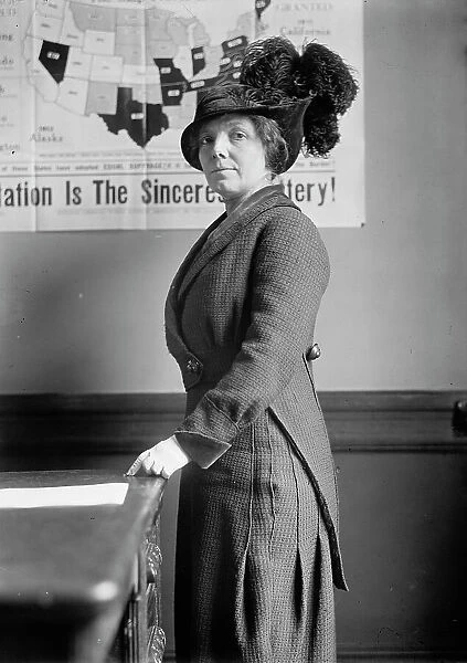 Antoinette Funk, Co-Chairman N.A.W.S.A. 1914. Creator: Harris & Ewing. Antoinette Funk, Co-Chairman N.A.W.S.A. 1914. Creator: Harris & Ewing