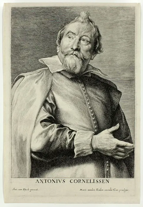 Framed Print : Anton Cornelissen, 1630 / 45. Creator: Lucas Vorsterman Framed Print : Anton Cornelissen, 1630 / 45. Creator: Lucas Vorsterman