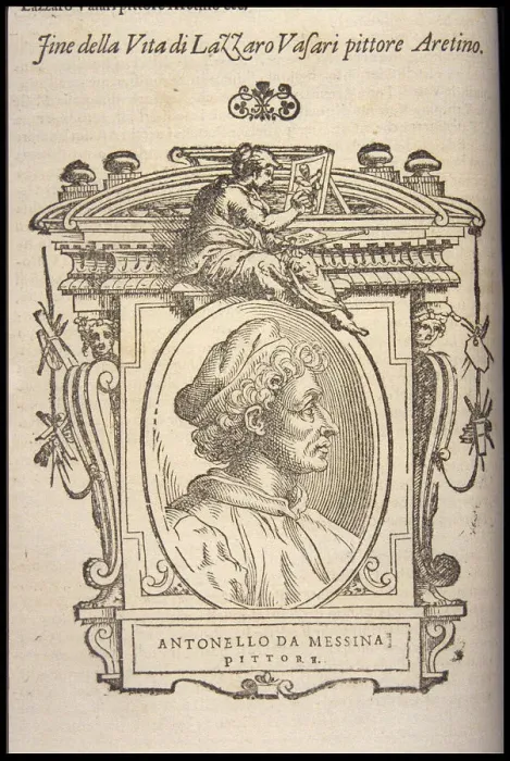 Framed Print : Antonello da Messina, ca 1568 Framed Print : Antonello da Messina, ca 1568