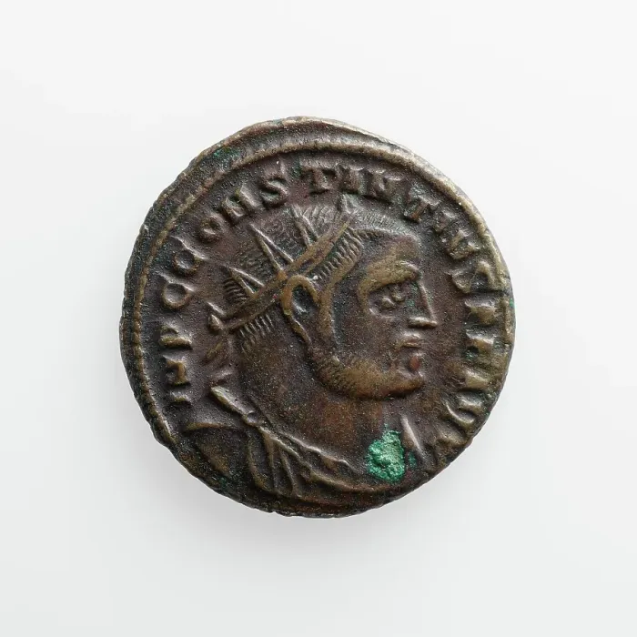 Framed Print : Antoninianus of Constantinus I, A.D. 305-306. Creator: Unknown Framed Print : Antoninianus of Constantinus I, A.D. 305-306. Creator: Unknown