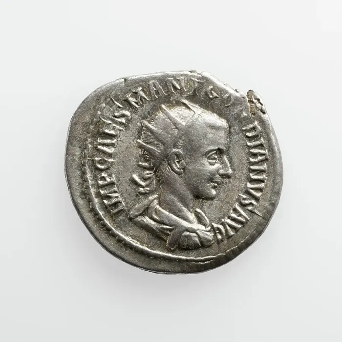 Framed Print : Antoninianus of Gordian III, A.D. 238-244. Creator: Unknown Framed Print : Antoninianus of Gordian III, A.D. 238-244. Creator: Unknown