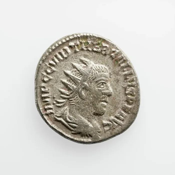 Framed Print : Antoninianus of Trebonianus Gallus, A.D. 251-253. Creator: Unknown Framed Print : Antoninianus of Trebonianus Gallus, A.D. 251-253. Creator: Unknown