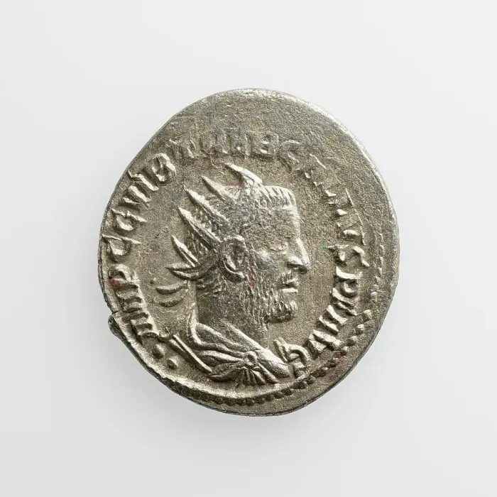Framed Print : Antoninianus of Trebonianus Gallus, A.D. 251-253. Creator: Unknown Framed Print : Antoninianus of Trebonianus Gallus, A.D. 251-253. Creator: Unknown