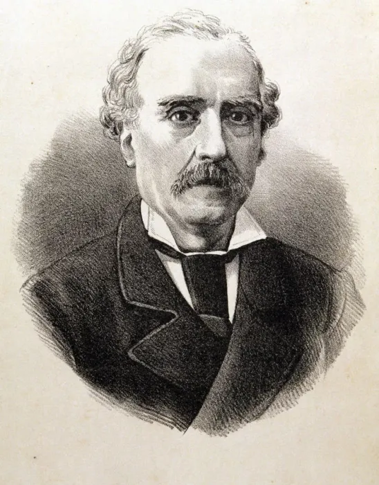 Framed Print : Antonio de Bofarull i Broca (1821-1892), Catalan writer, engraving of 1876 Framed Print : Antonio de Bofarull i Broca (1821-1892), Catalan writer, engraving of 1876