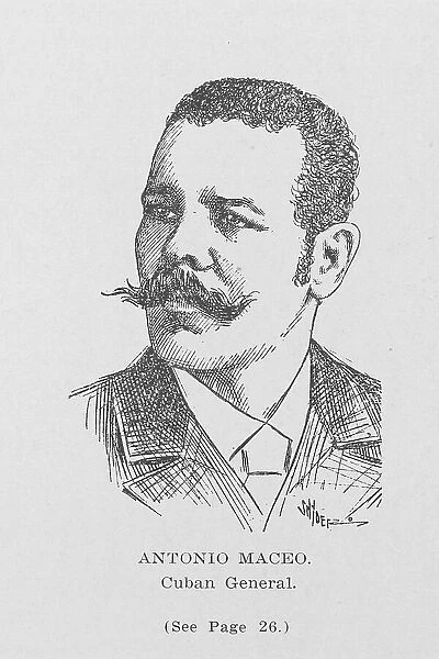 Antonio Maceo; Cuban General, 1907. Creator: Unknown