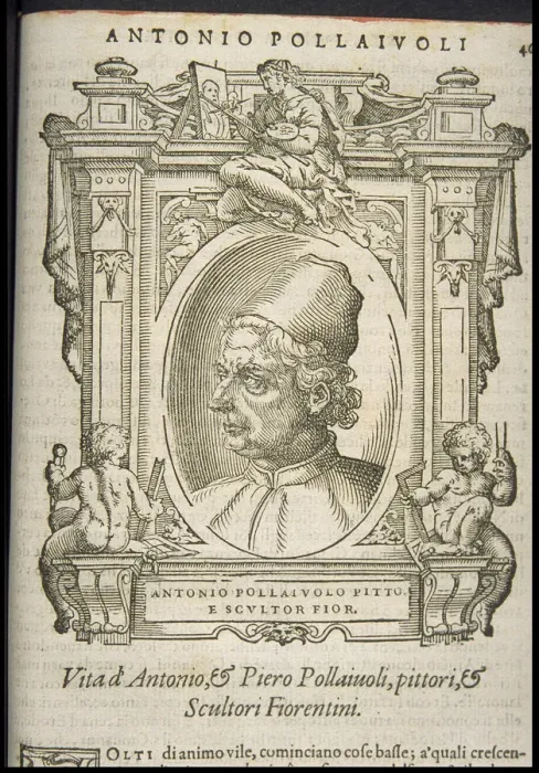 Framed Print : Antonio Pollaiuolo, ca 1568 Framed Print : Antonio Pollaiuolo, ca 1568