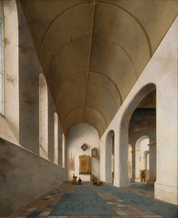 Framed Print : Antoniuskapel in the Janskerk, Utrecht, 1645. Artist: Saenredam, Pieter (1597-1665) Framed Print : Antoniuskapel in the Janskerk, Utrecht, 1645. Artist: Saenredam, Pieter (1597-1665)