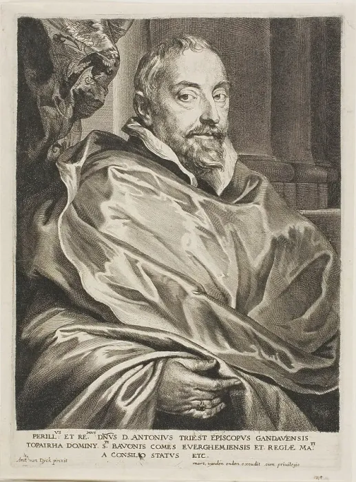 Framed Print : Antoon Triest, 1630 / 45. Creator: Pieter de Jode II Framed Print : Antoon Triest, 1630 / 45. Creator: Pieter de Jode II