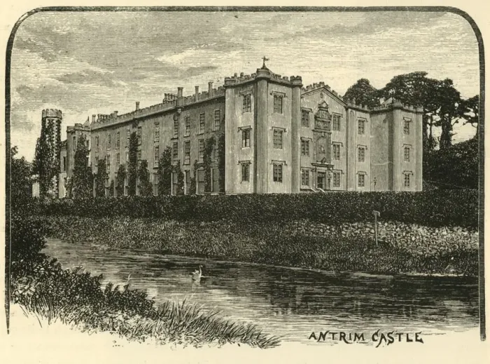 Framed Print : Antrim Castle, 1898. Creator: Unknown Framed Print : Antrim Castle, 1898. Creator: Unknown